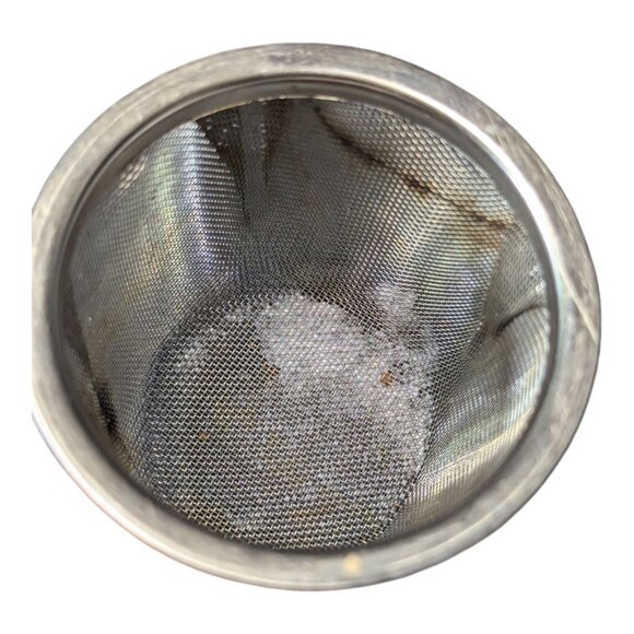 HuesNBrews Blue Ceramic Teapot With Stainless Steel Infuser & Lid 2 Cup - Picture 7 of 13